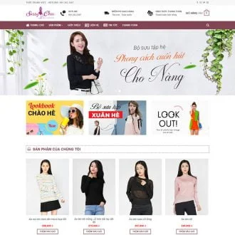 theme wordpress thời trang