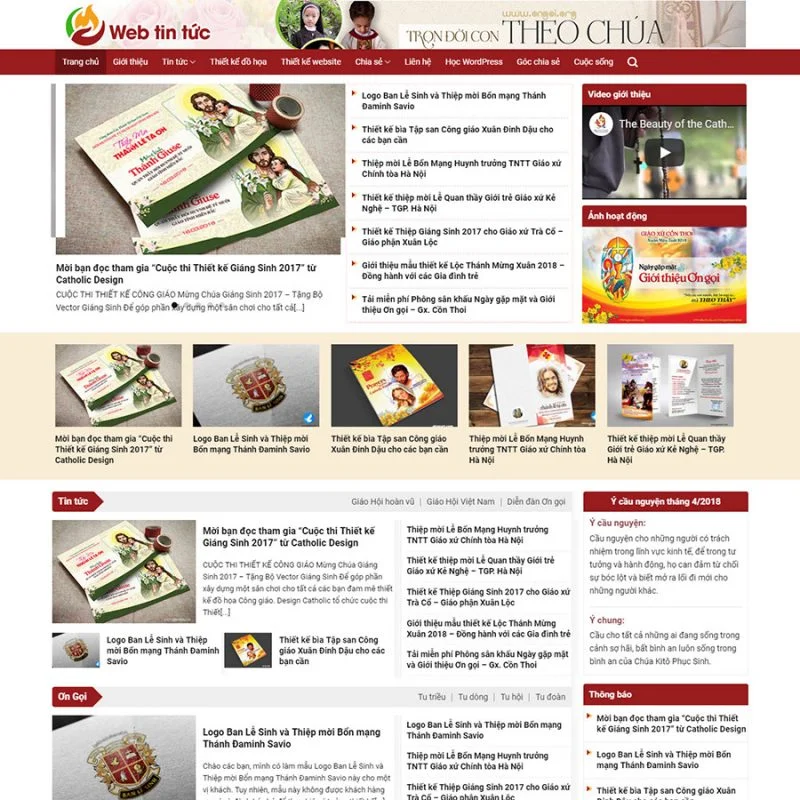 Theme wordpress tin tức 03