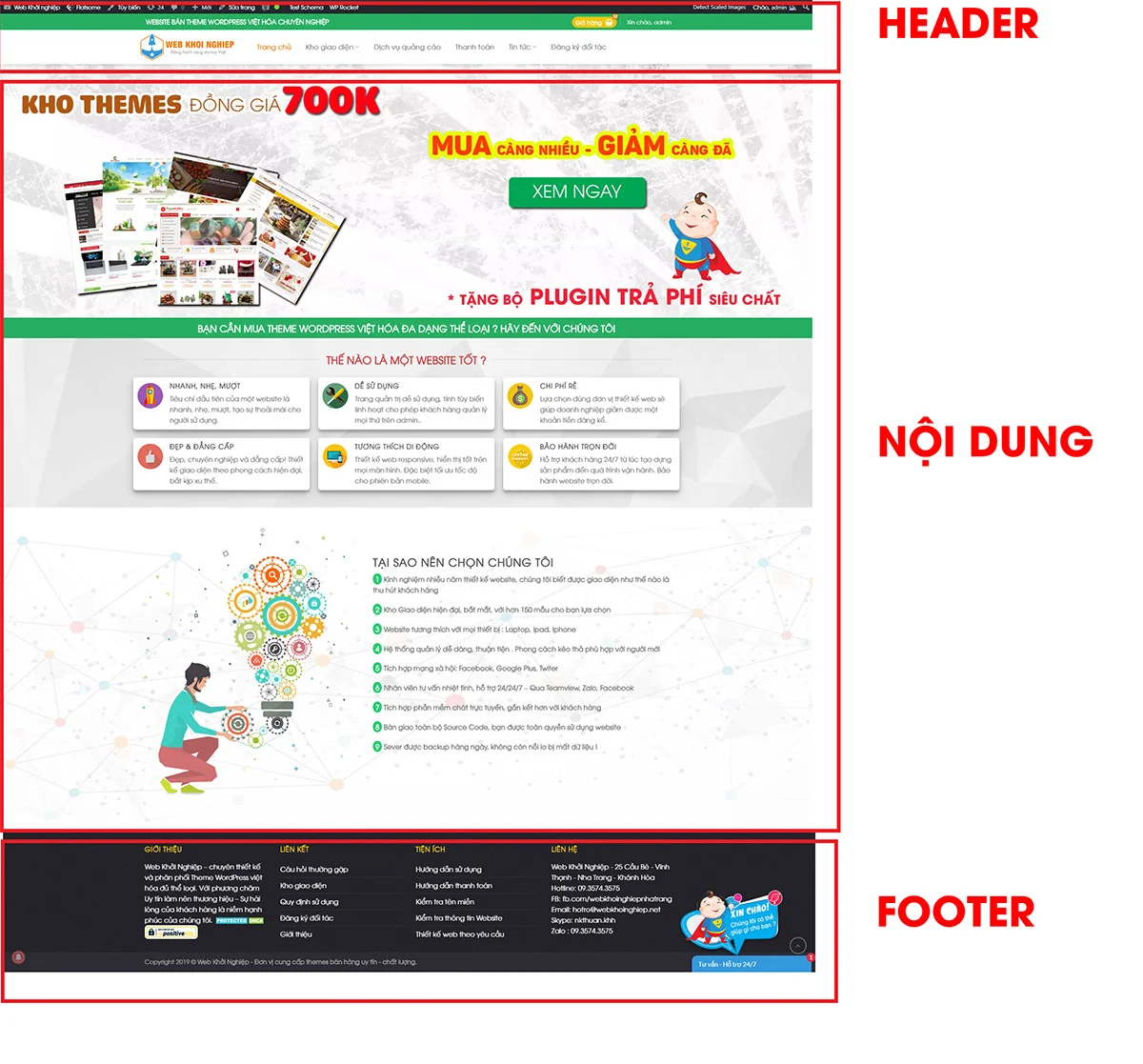 Hướng dẫn sử dụng theme Flatsome