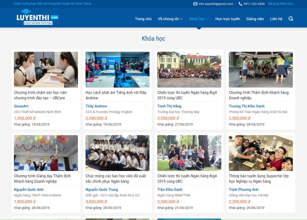 Mẫu theme wordpress đẹp cho giáo dục năm 2021 Mẫu theme wordpress đẹp cho giáo dục năm 2021