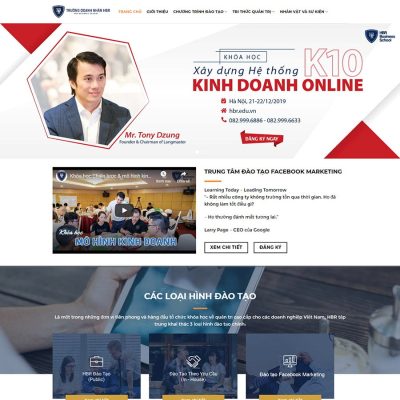 Theme wordpress bán khóa học