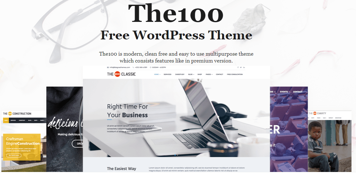 The 100 Free WordPress Theme