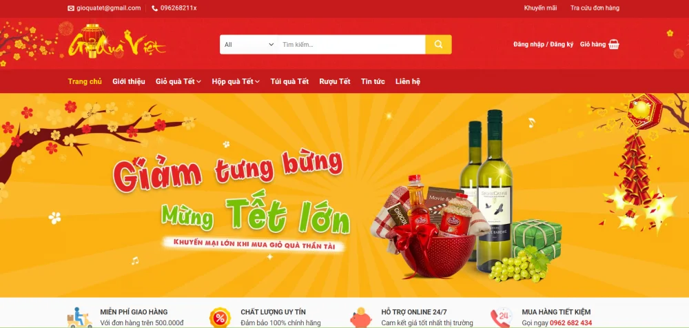 Theme wordpress giới thiệu sản phẩm đẹp