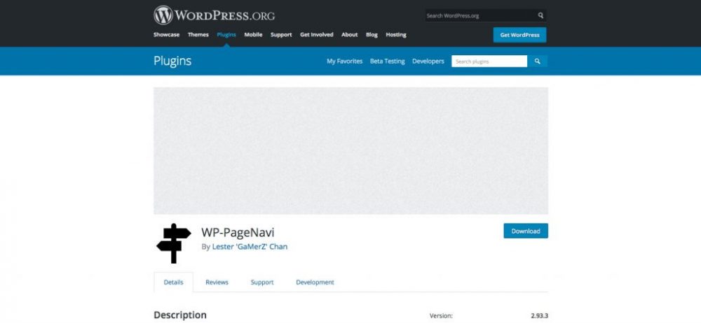 Phân trang trong WordPress - Plugin Wp-PageNavi