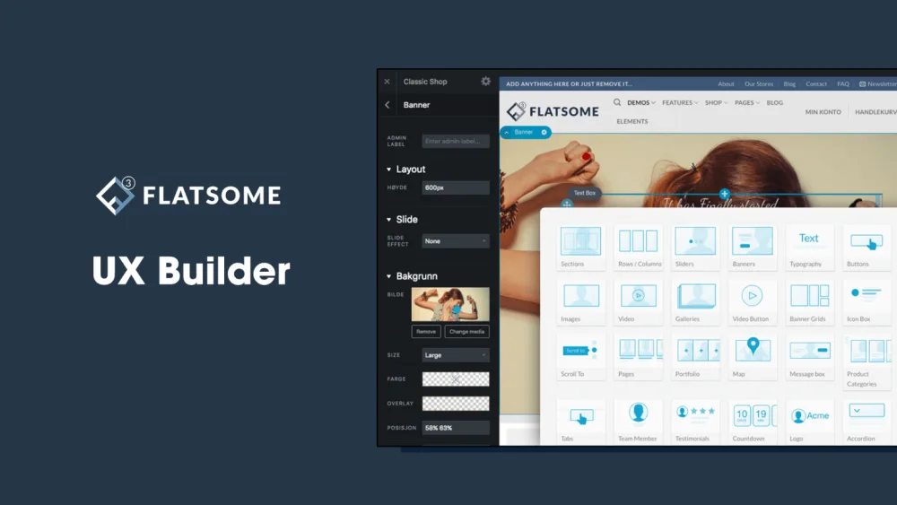 Ux block của theme flatsome