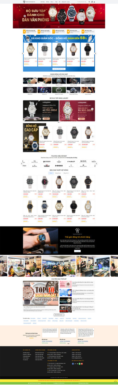 Theme wordpress đồng hồ 04