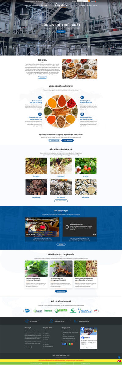 Theme wordpress thực phẩm chức năng 11