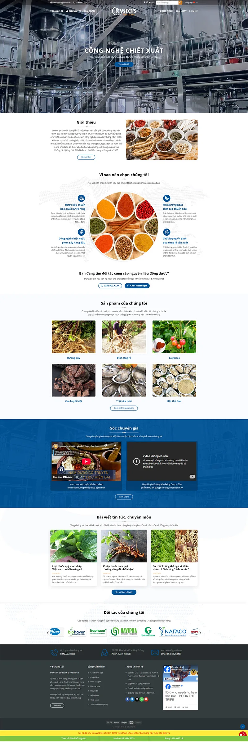 Theme wordpress thực phẩm chức năng 11