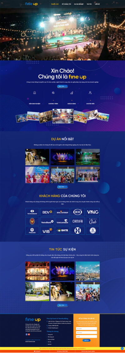 Theme wordpress tổ chức sự kiện 05