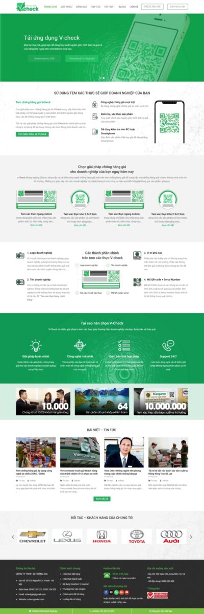 Landing page wordpress giới thiệu 02