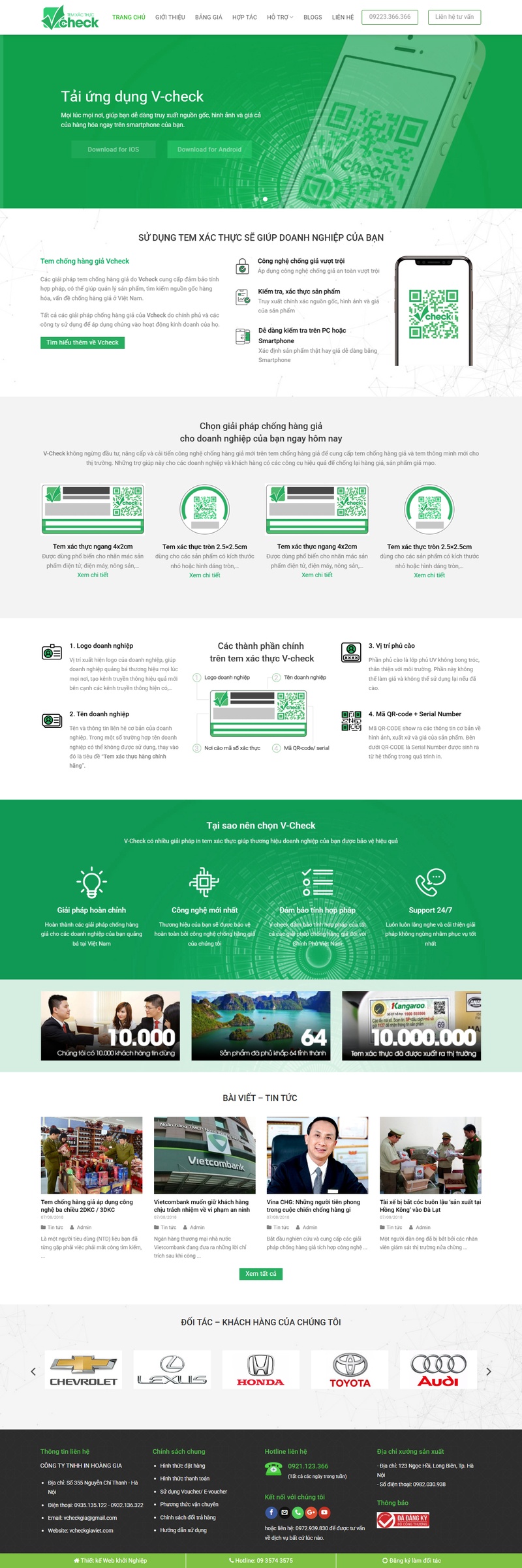 Landing page wordpress giới thiệu 02