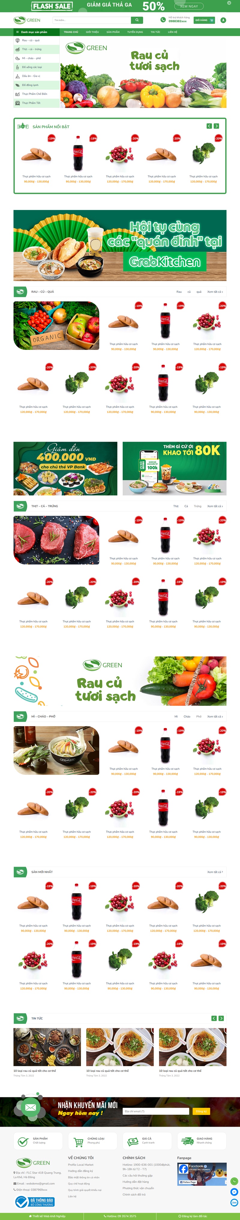 Theme wordpress bách hóa 3