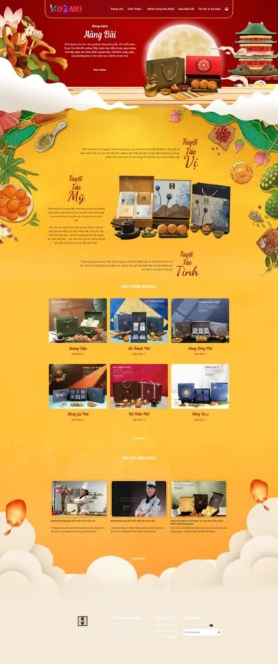 Theme wordpress bán bánh trung thu 01