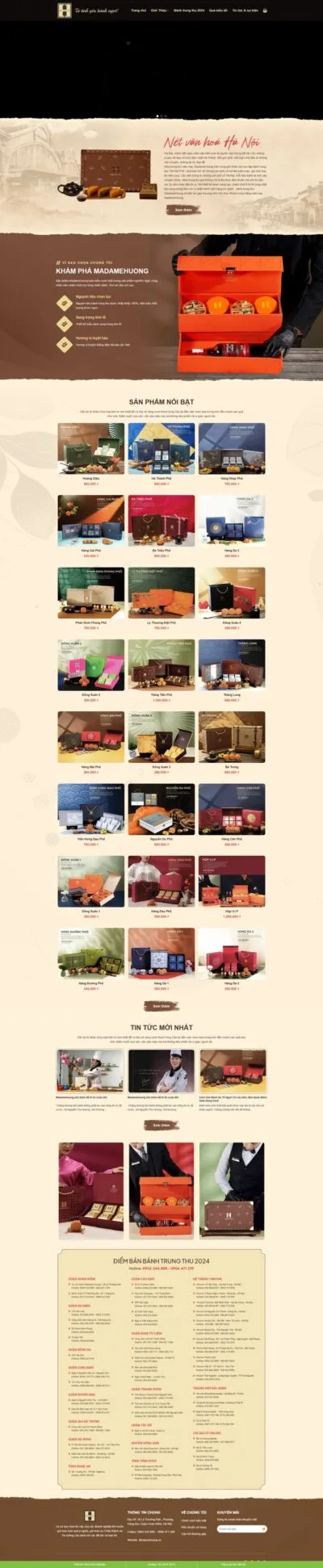 Theme wordpress bán bánh trung thu 02