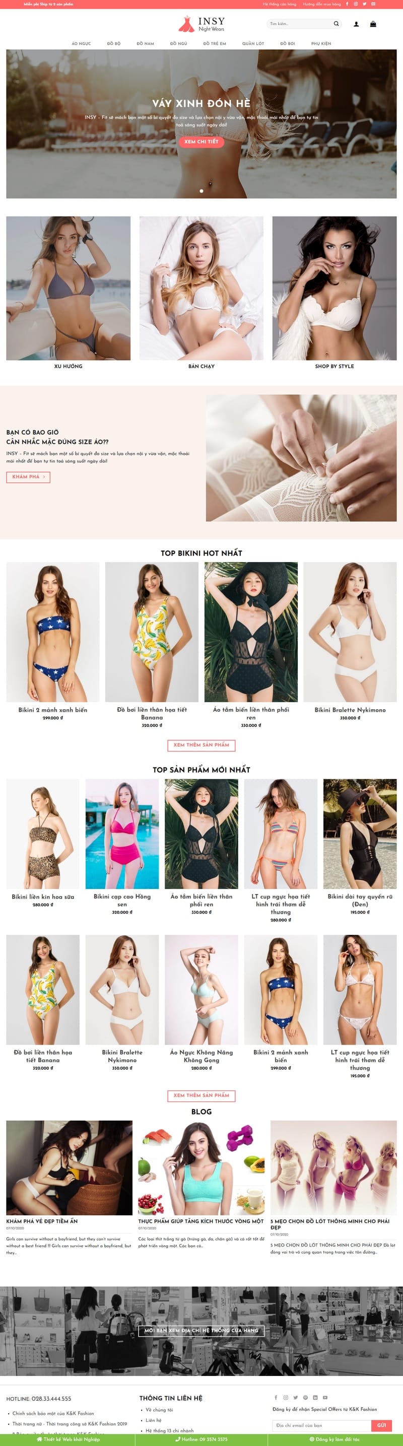 Theme wordpress bán bikini 01