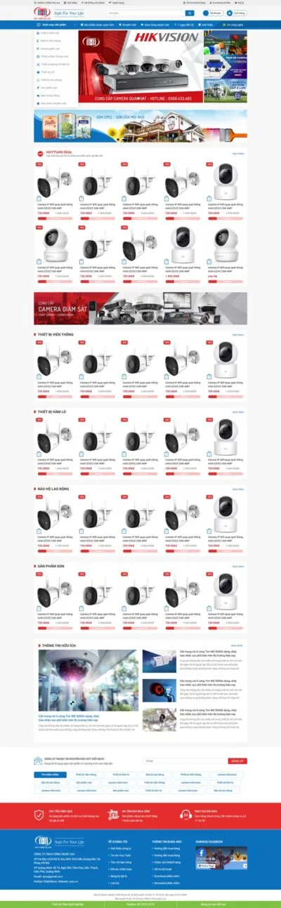 Theme wordpress bán camera 04