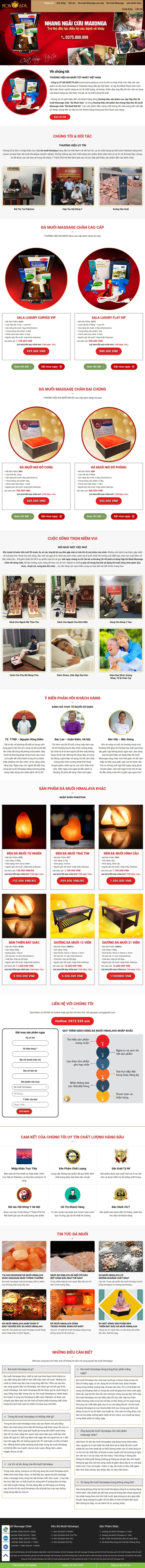 Theme wordpress bán đá muối