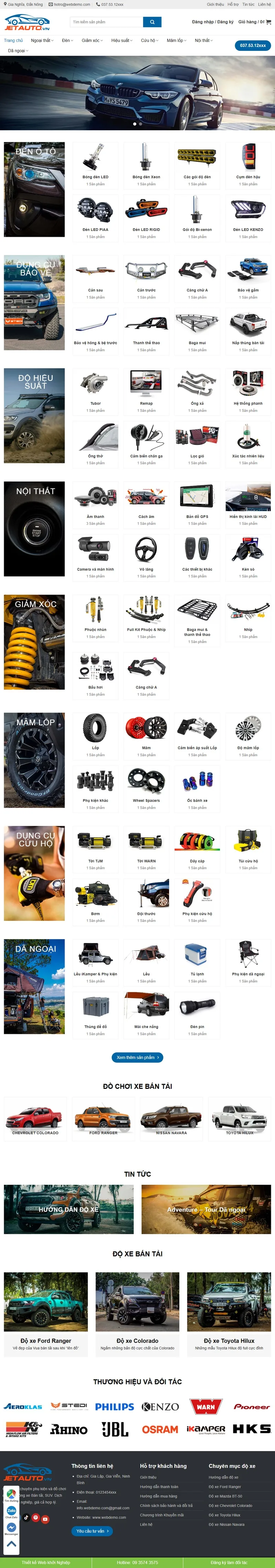 Theme wordpress bán đồ chơi xe 02