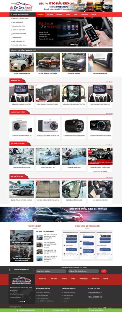 Theme wordpress bán đồ chơi xe