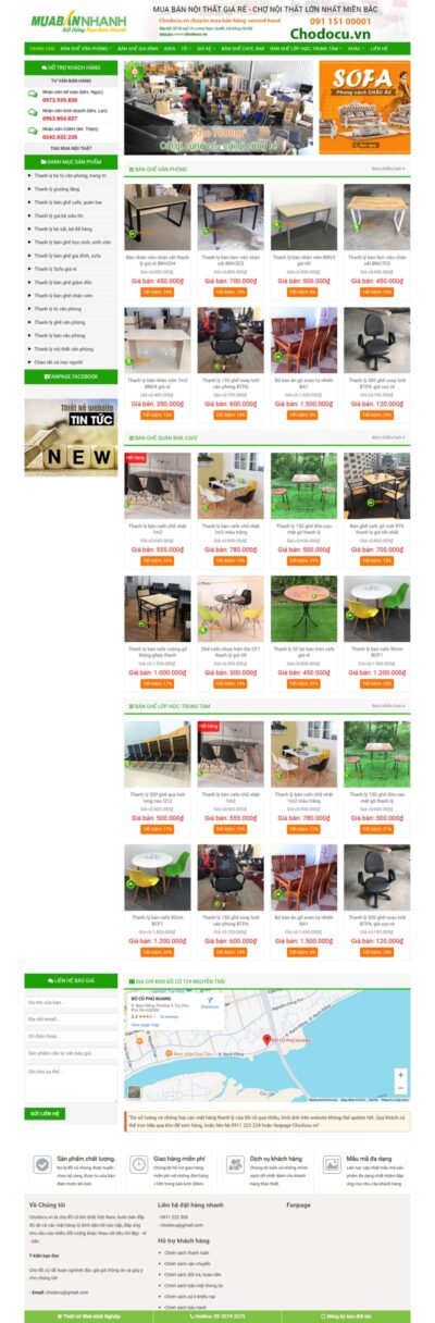 Theme wordpress bán đồ cũ