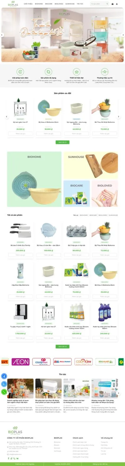 Theme wordpress bán đồ gia dụng 02