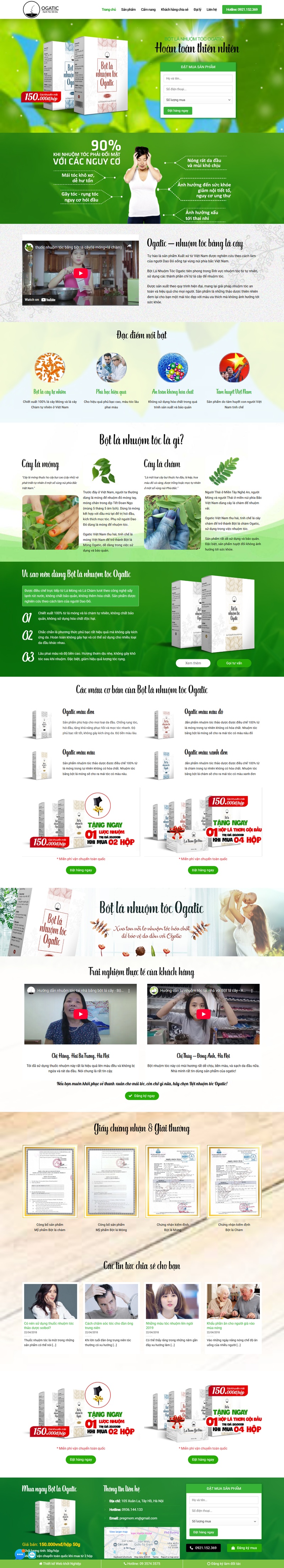 Theme wordpress bán dược phẩm 01
