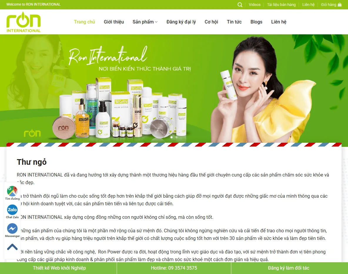 Giao diện theme wordpress bán dược phẩm và mỹ phẩm 04