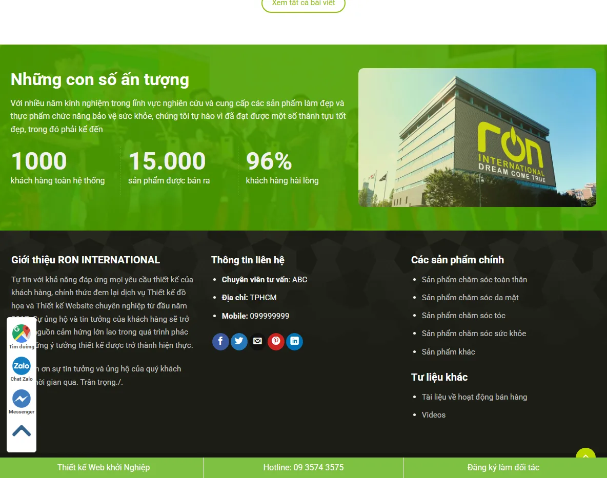 Tính năng theme wordpress bán dược phẩm và mỹ phẩm 04