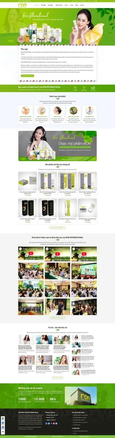 Theme wordpress bán dược phẩm và mỹ phẩm 04