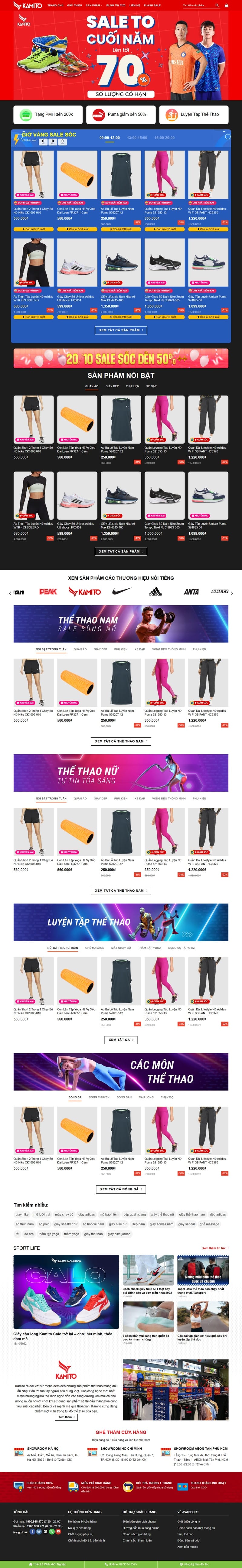 Theme wordpress bán giày dép