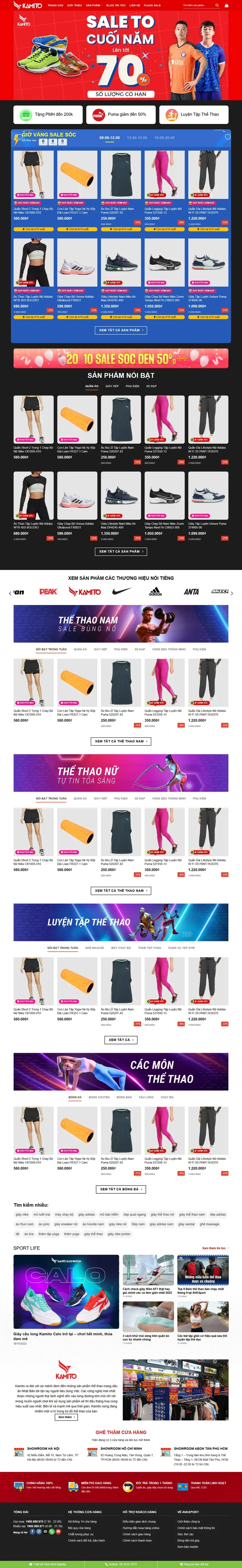 Theme wordpress bán giày dép