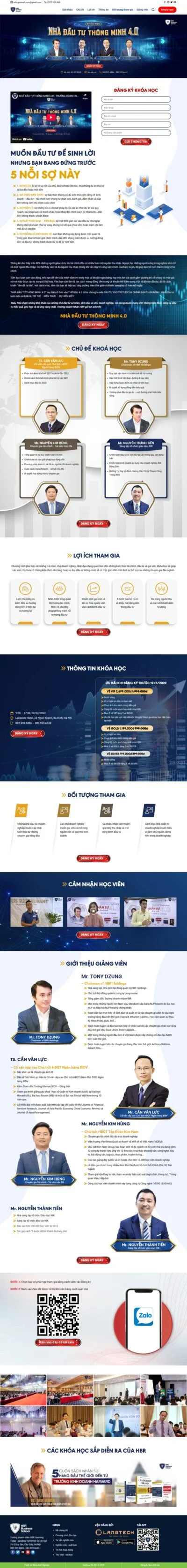 Theme wordpress bán khóa học 04