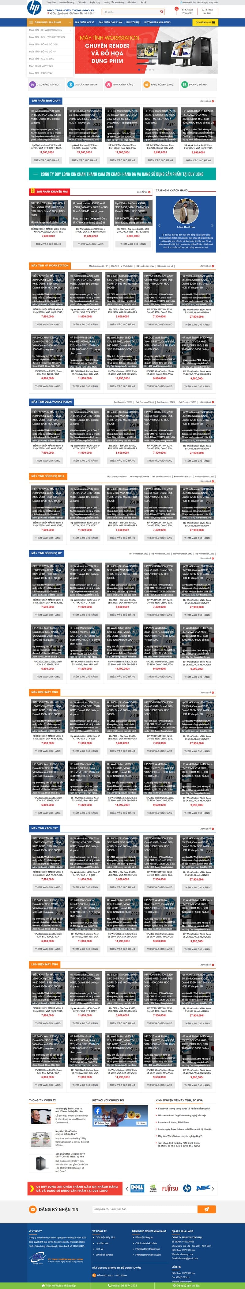 Theme wordpress bán máy tính 08