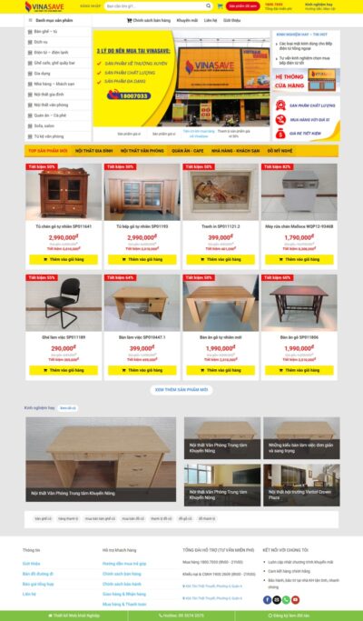 Theme wordpress bán nội thất