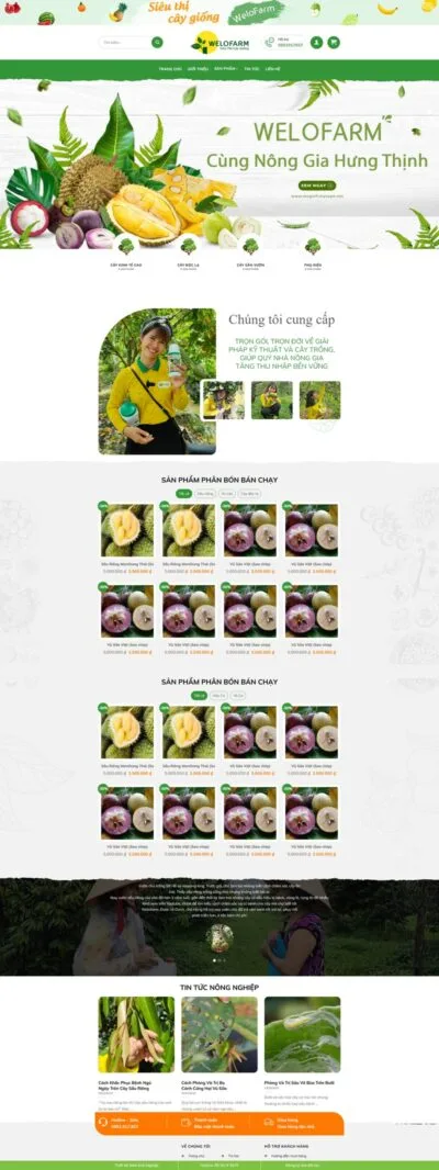 Theme wordpress bán nông sản 05