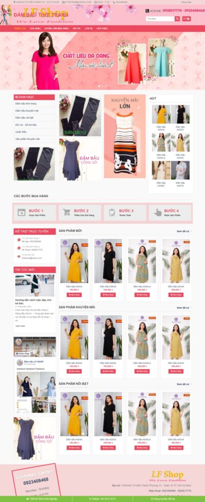 Theme wordpress bán quần áo thời trang