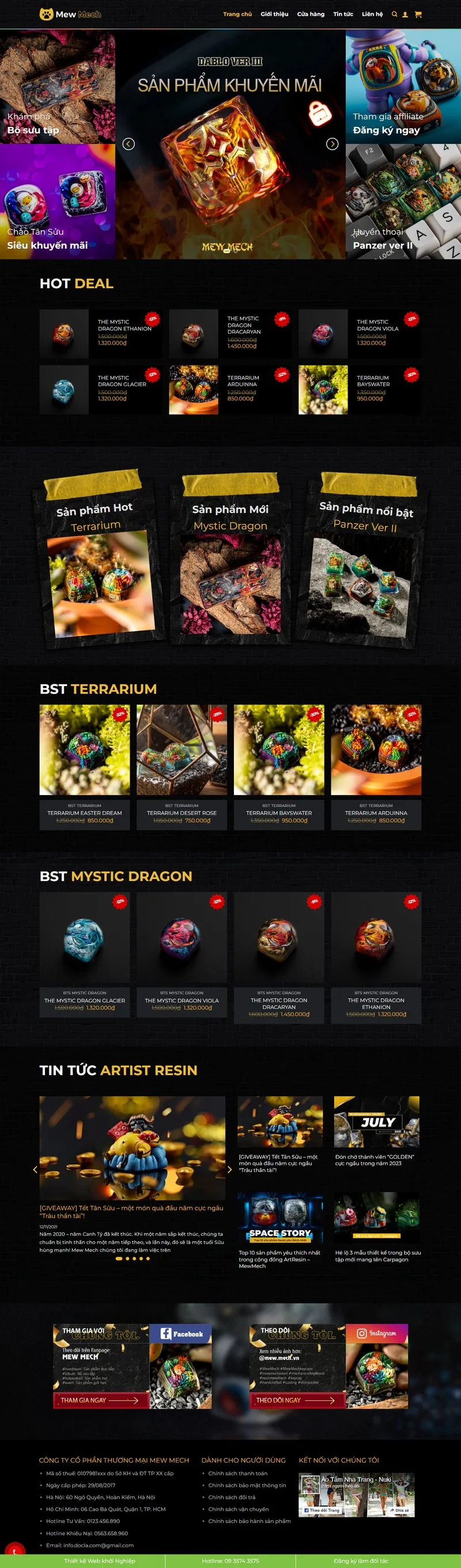 Theme wordpress bán sản phẩm gaming, độc lạ