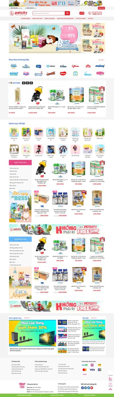 Theme wordpress bán tạp hóa online