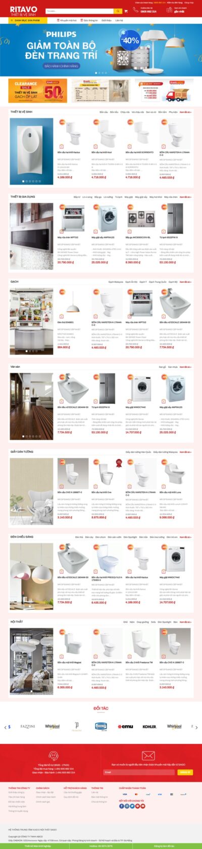 Theme wordpress bán thiết bị vệ sinh