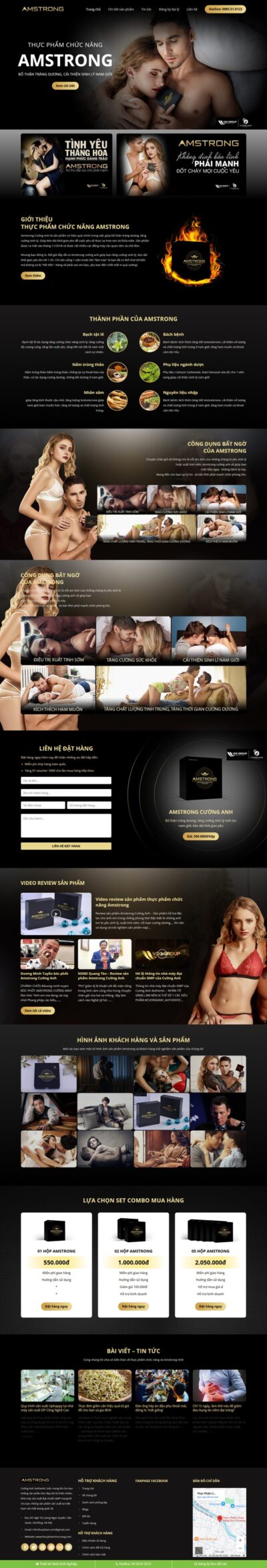 Theme wordpress bán thực phẩm chức năng
