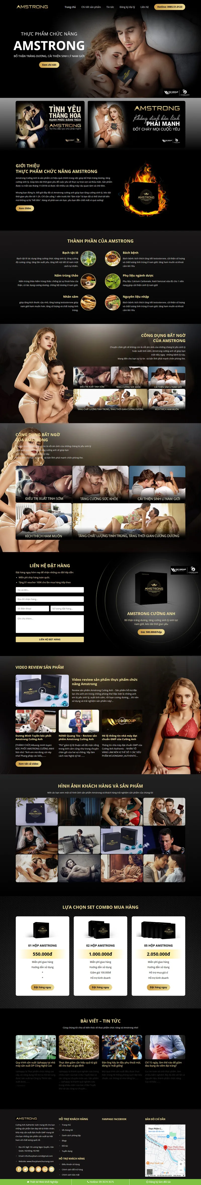 Theme wordpress bán thực phẩm chức năng
