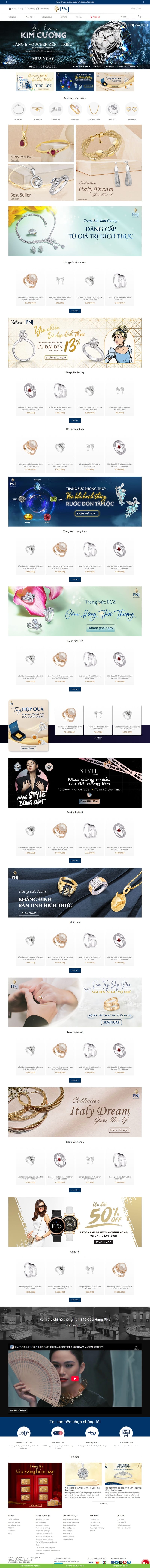 Theme wordpress bán trang sức 02