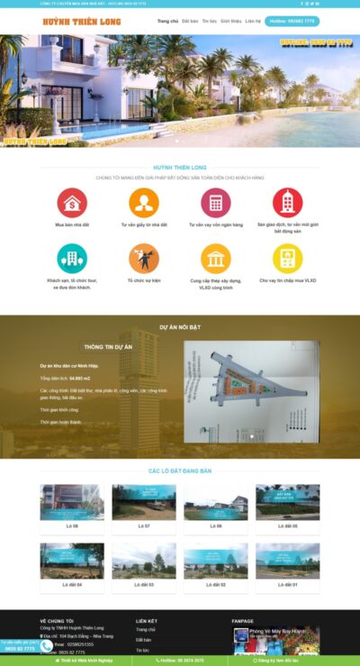 Theme wordpress bất động sản 02