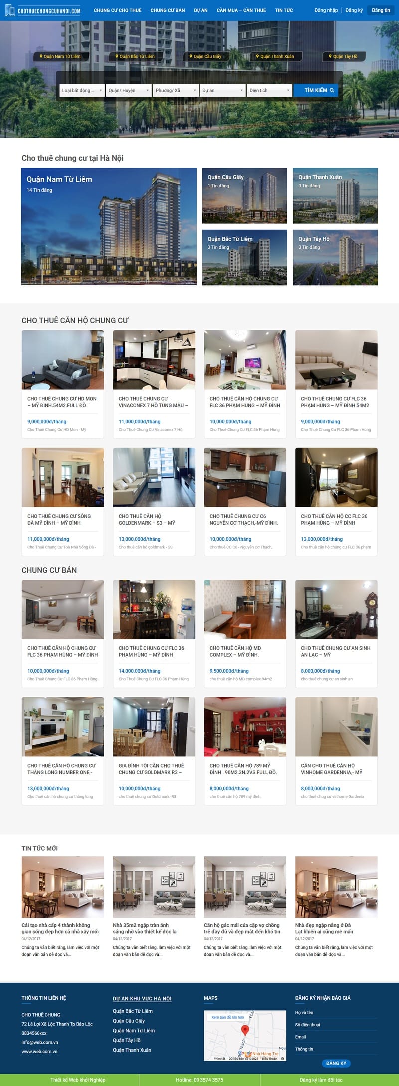 Theme wordpress bất động sản 61