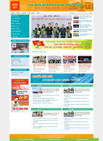 Theme wordpress cơ quan đoàn thể 02