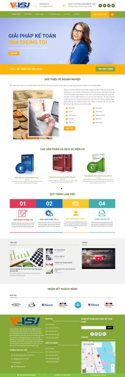 Theme wordpress công ty kế toán 02