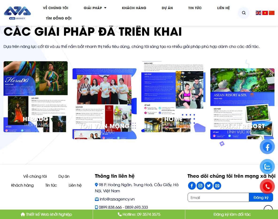 Giao diện quản trị theme WordPress marketing
