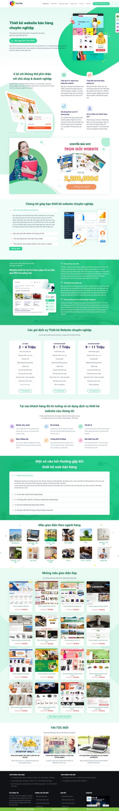 Theme wordpress dịch vụ thiết kế web 01