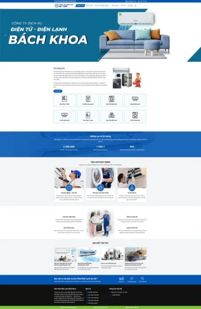 Theme wordpress điện lạnh 01