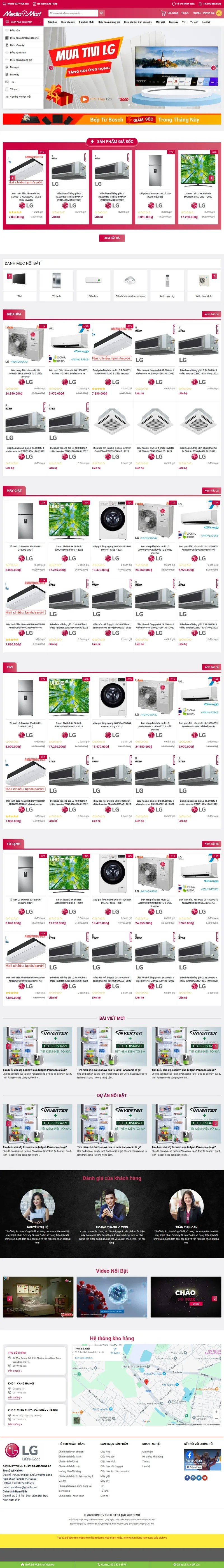 Theme wordpress điện máy 02